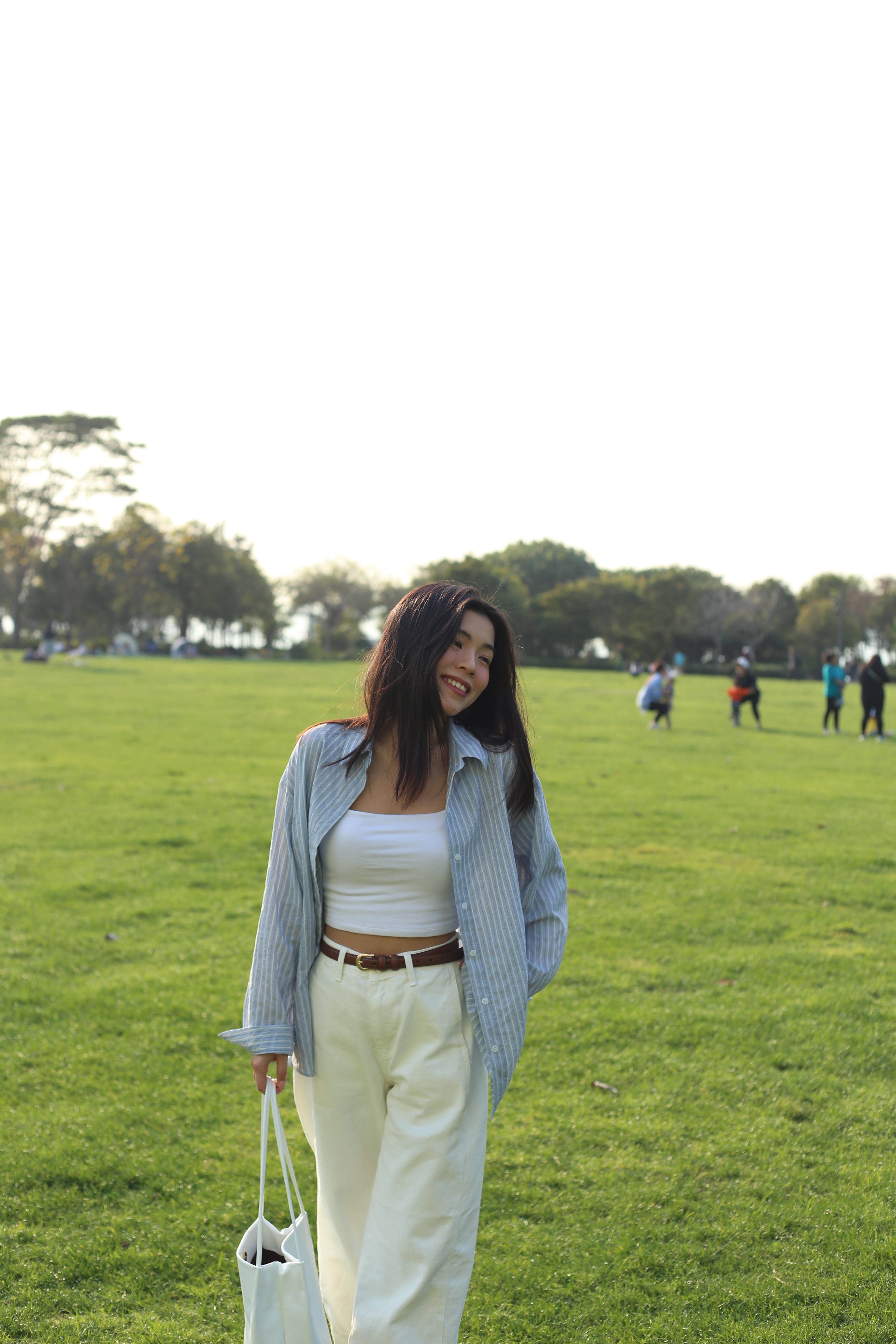 【夏日必備暖白闊腳褲】Perfect White Wide Leg Pants