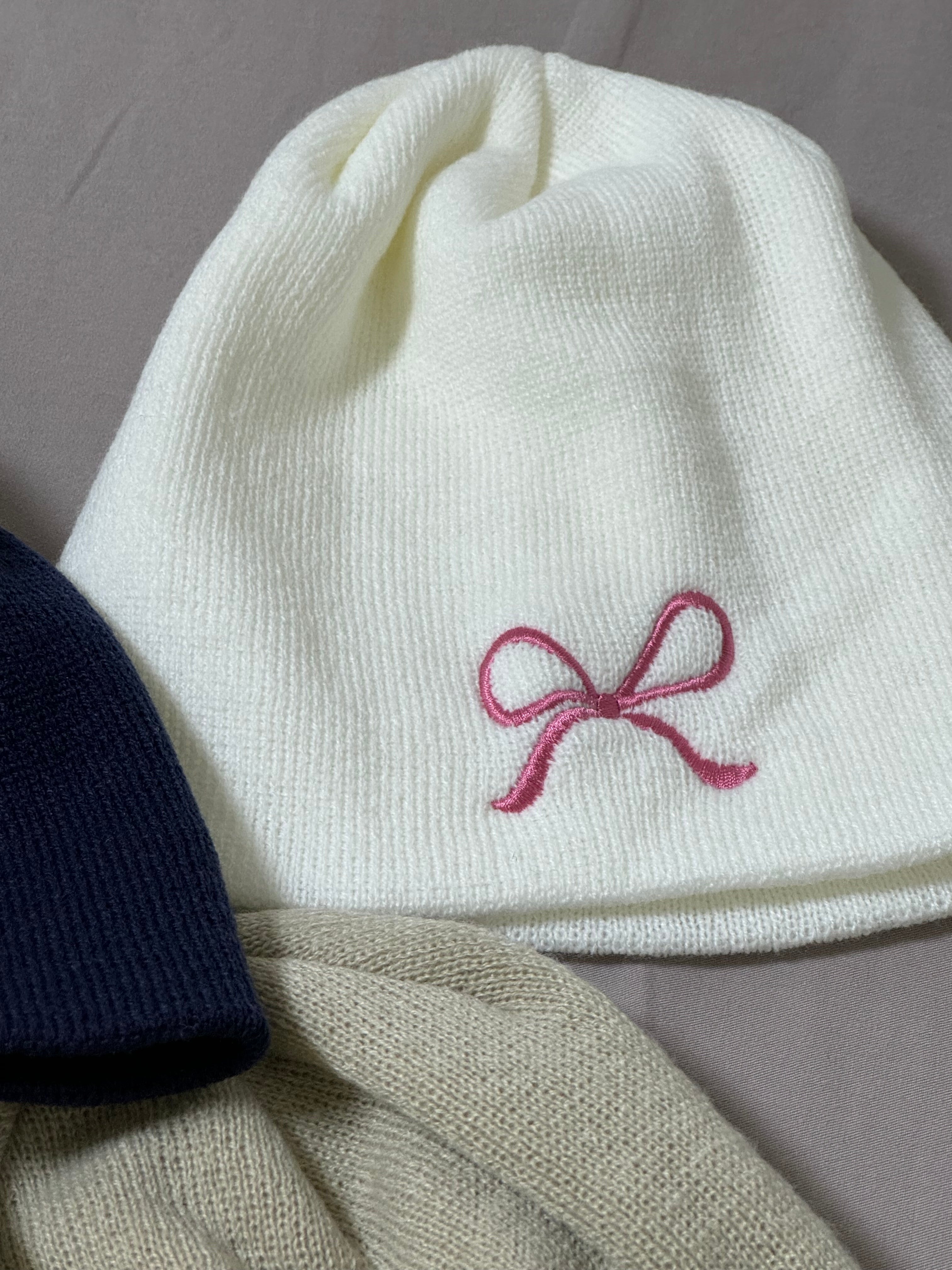 【芭蕾風冷帽🎀】Ribbon Beanie