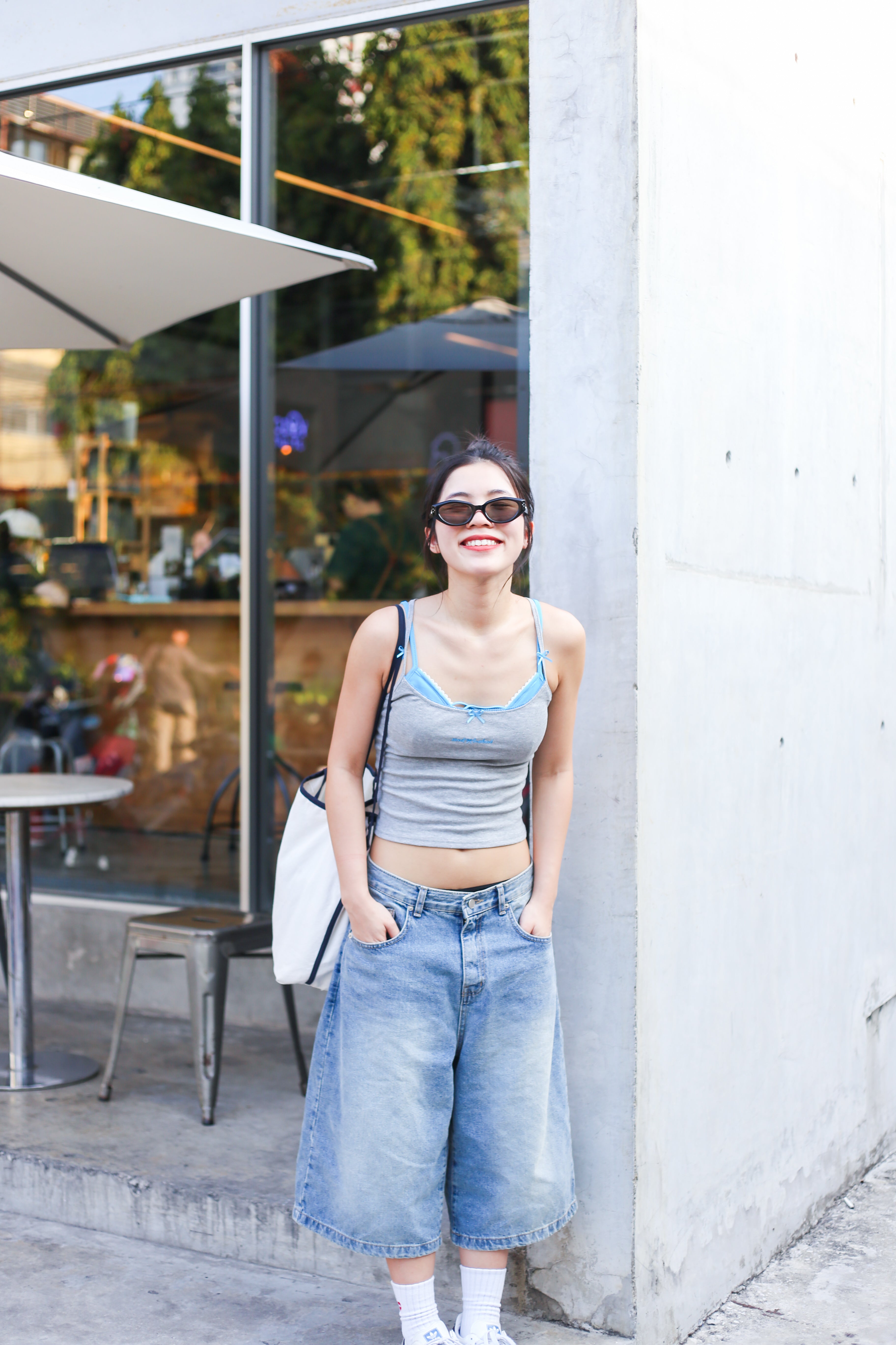 #T236【✔️PAD｜背心2件套】2 Pcs Solid Cami Bra Top