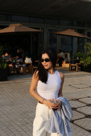 【衣櫃必備系列】Basic Solid Crop Tank Top