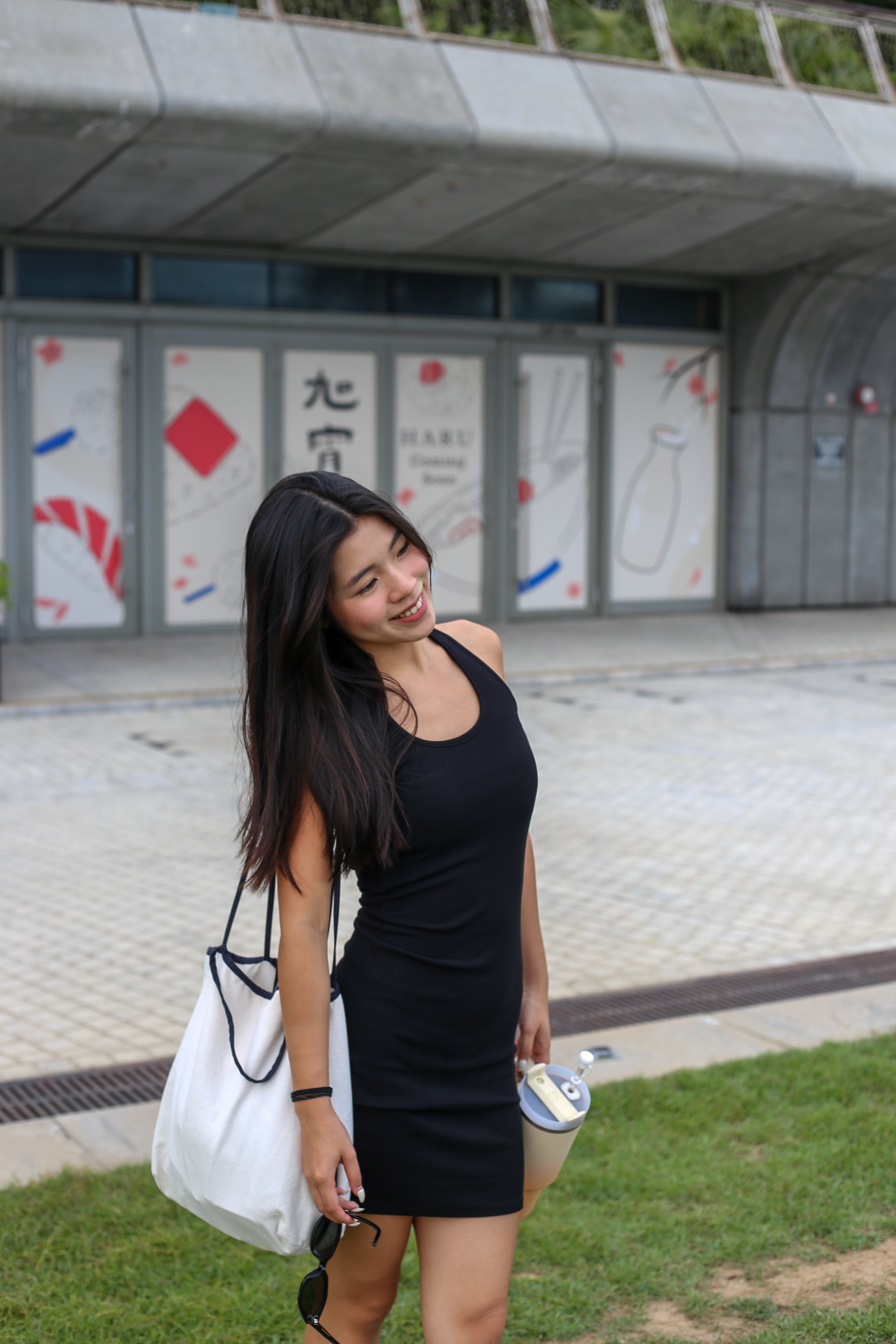 【✔️PAD｜Halter Neck設計】Basic Solid Halter Neck Padded Mini Dress