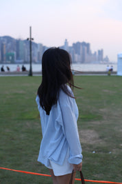 【亞麻混紡恤衫🫧】Basic Solid Linen Shirt