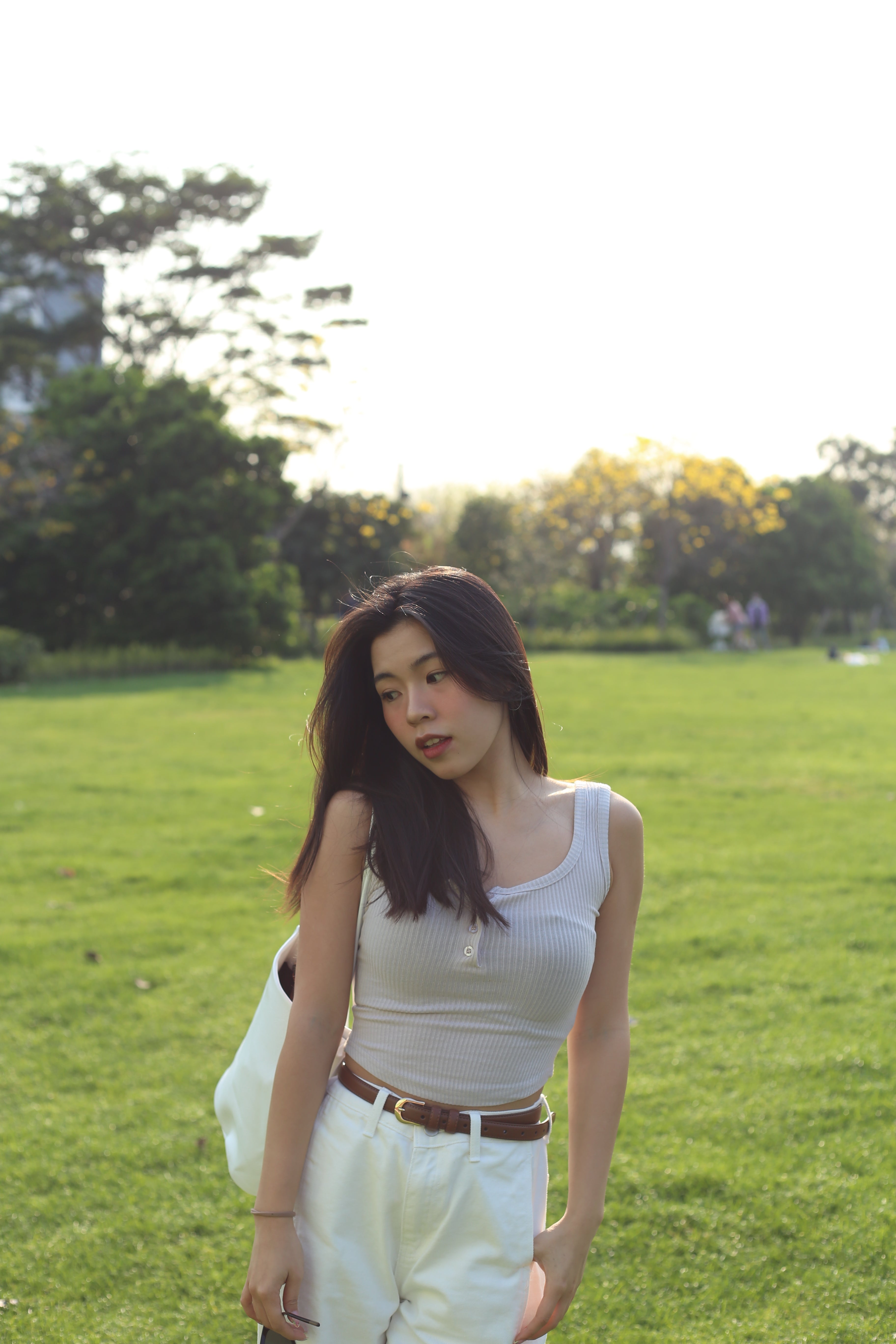 【衣櫃必備系列】Basic Solid Button Front Cami Top