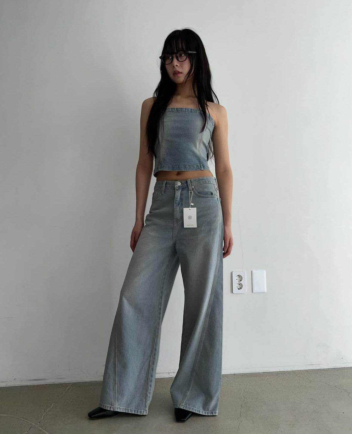 【型格路線必入！】Denim Tube Top