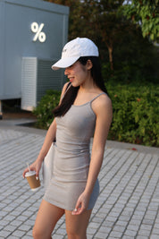 【Cleanfit必入連身短裙！】Estella Basic Solid Cami Mini Dress