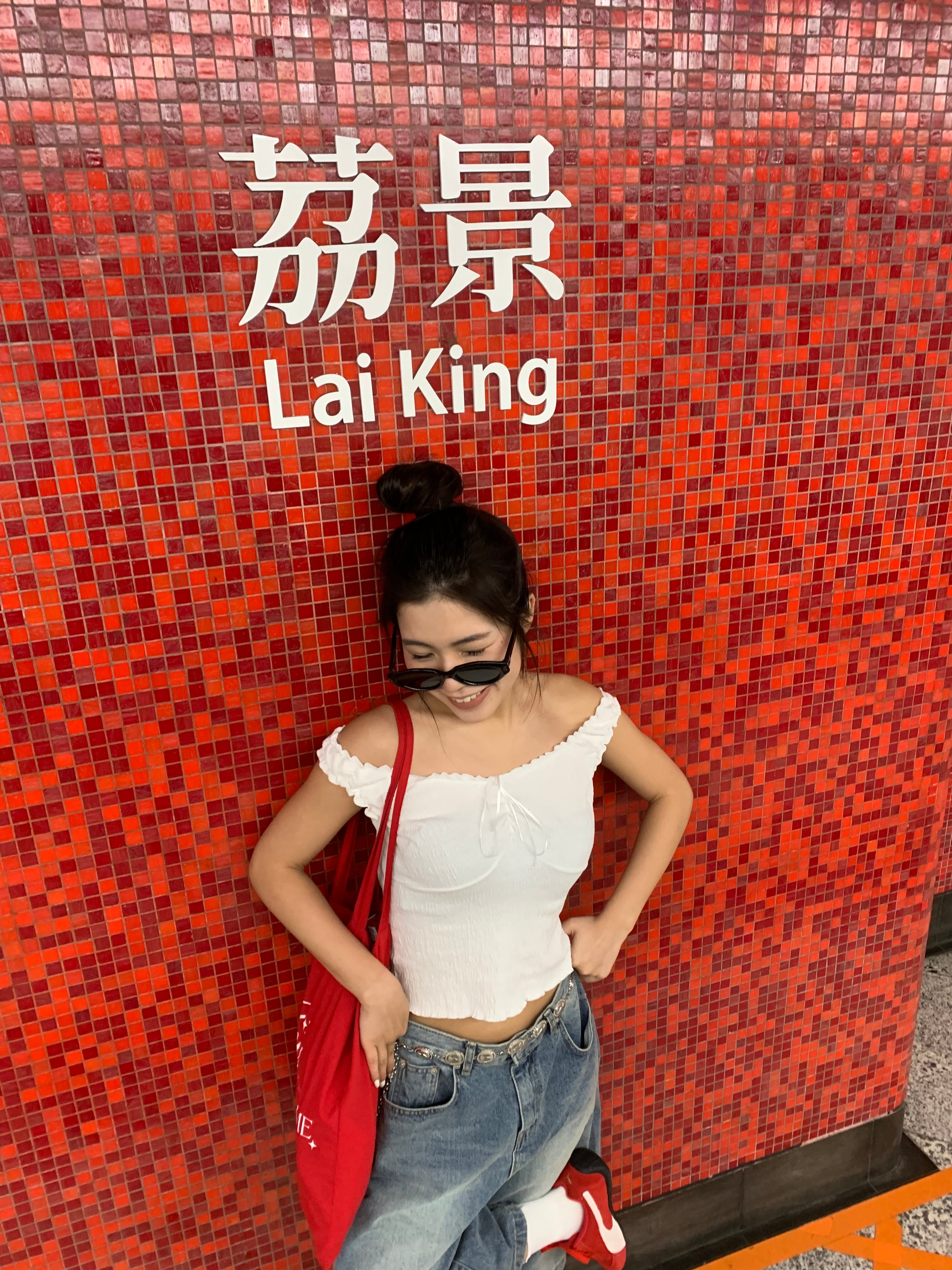 【皺皺質地超有質感！】Ruffle Ribbon Shoulder Top