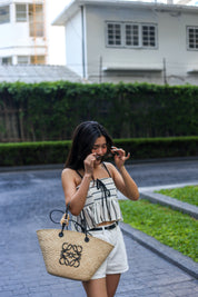 #T237【高質背心仔！】Striped Ruffle Cami Top
