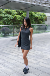 【歐美風連身短裙】Basic Solid Tank Mini Dress