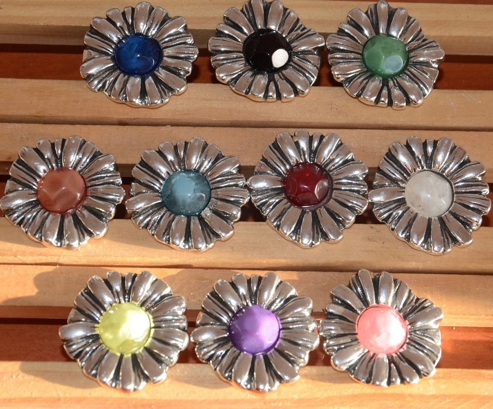 【西班牙手工戒指】Sliver Flower Ring
