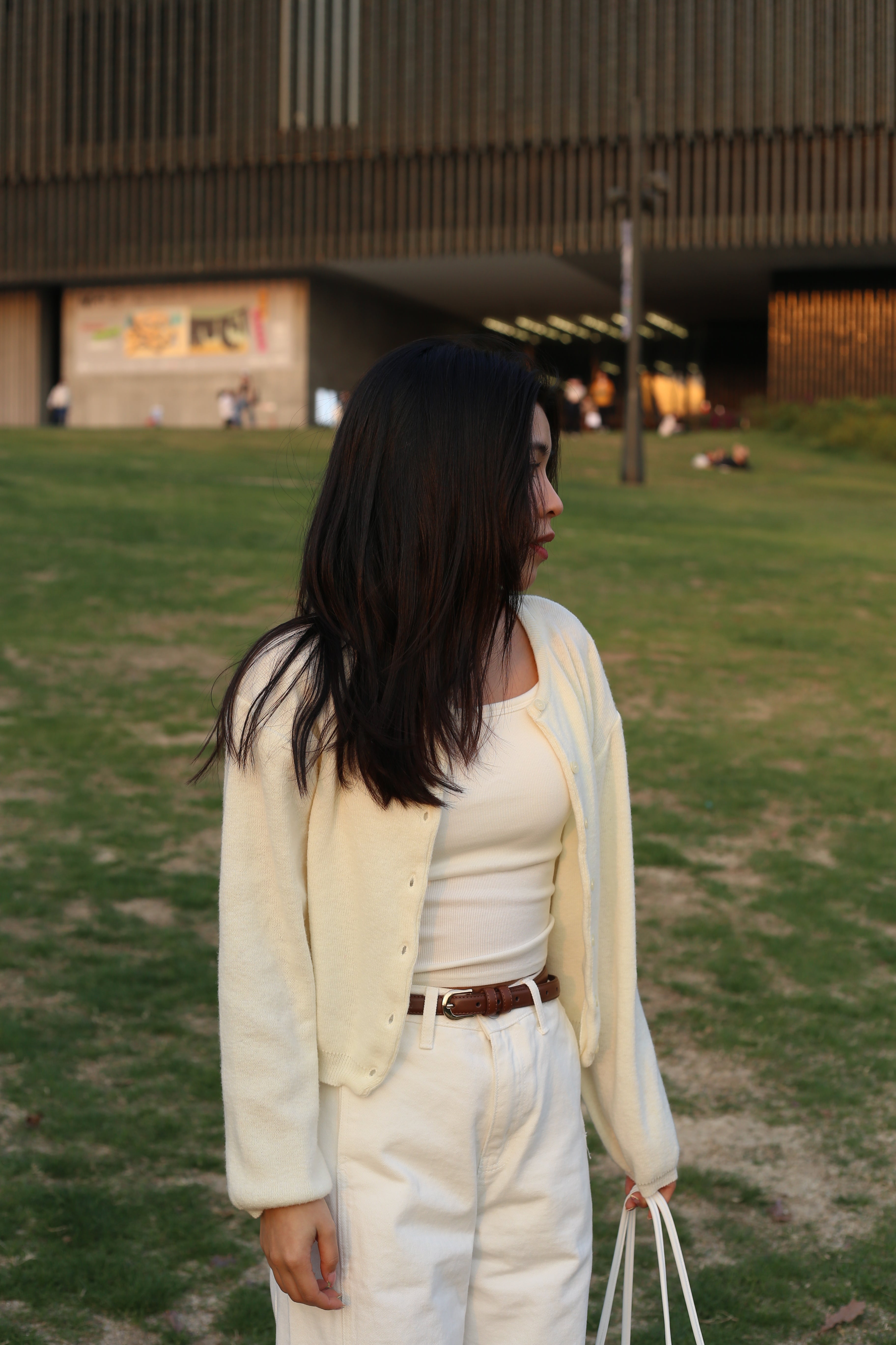 【圓領針織小外套🐰】Cashmere Basic Solid Round Neck Cardigan