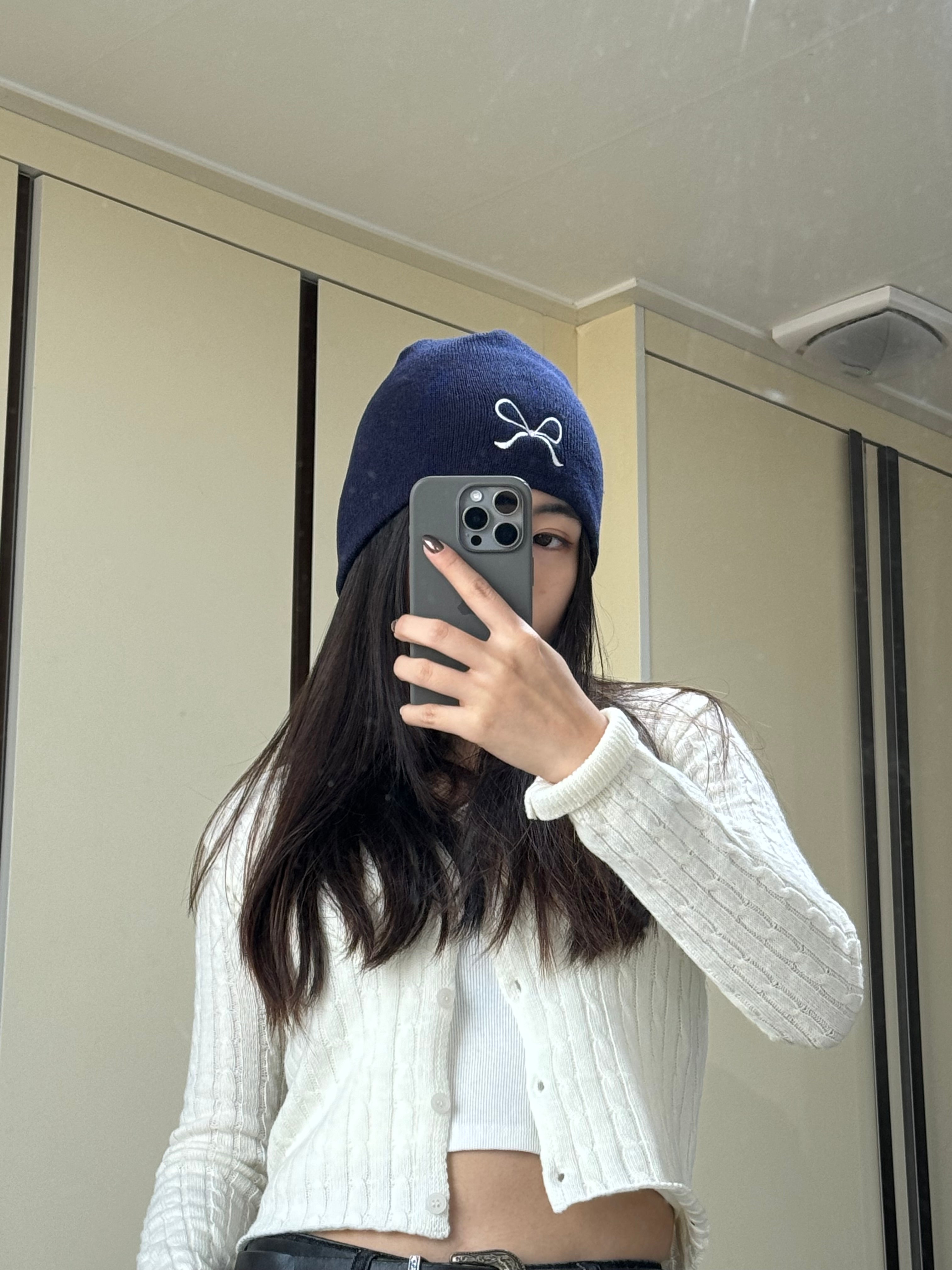 【芭蕾風冷帽🎀】Ribbon Beanie