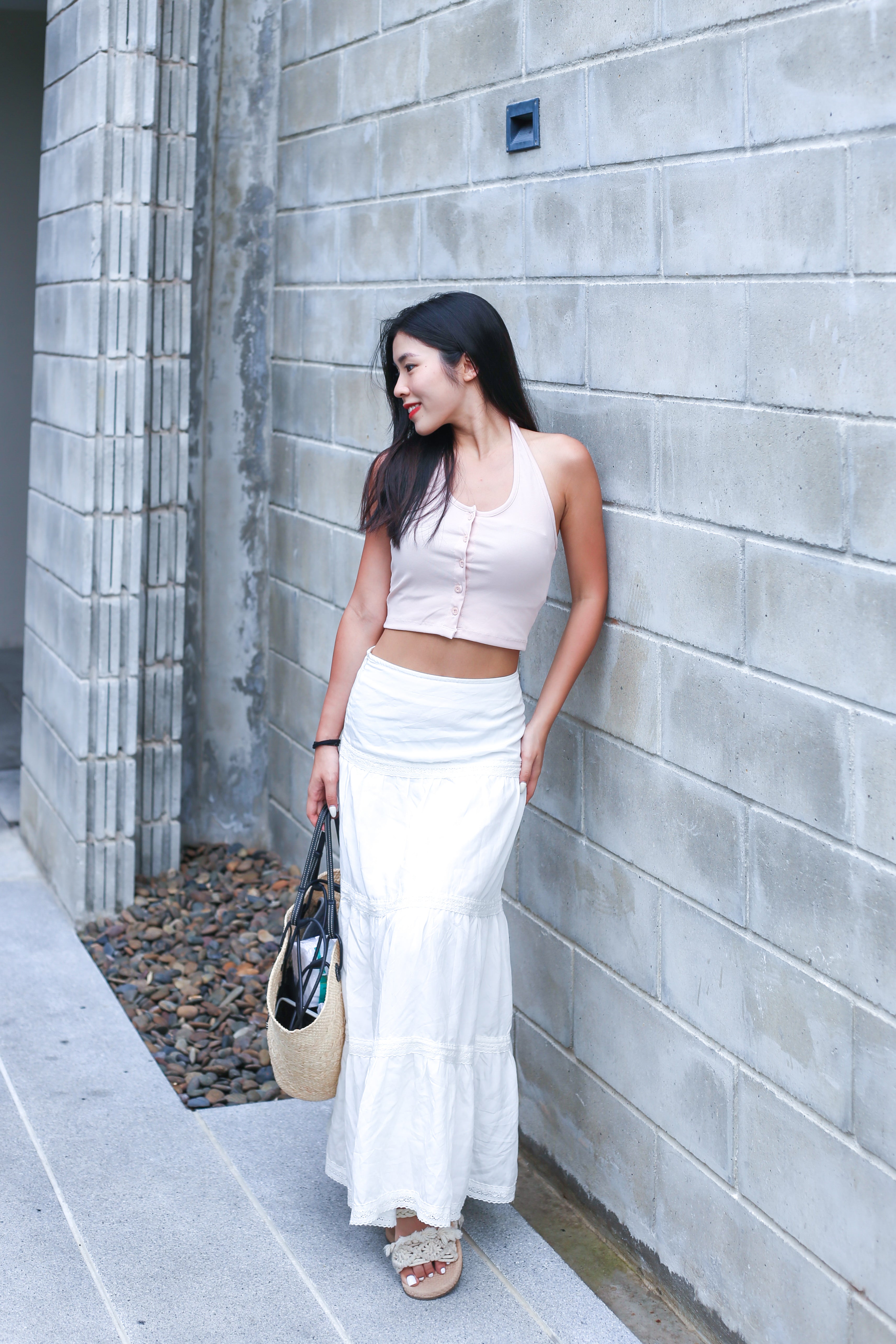 【鄉村復古蛋糕裙～】Country Bea Maxi Skirt