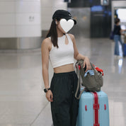 Cia Shoulder Cut Solid Tank Top