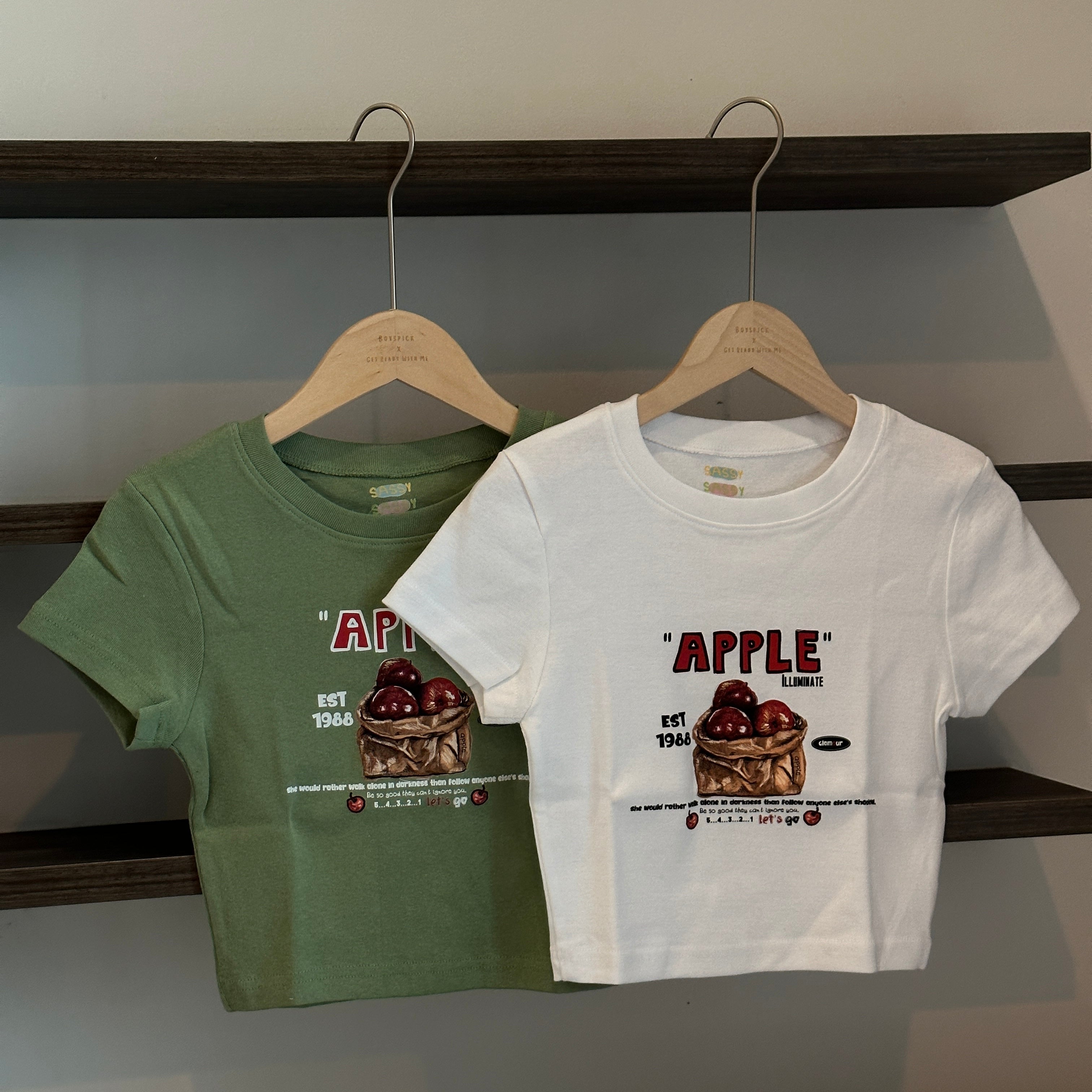 #T064 - Apple Crop Top