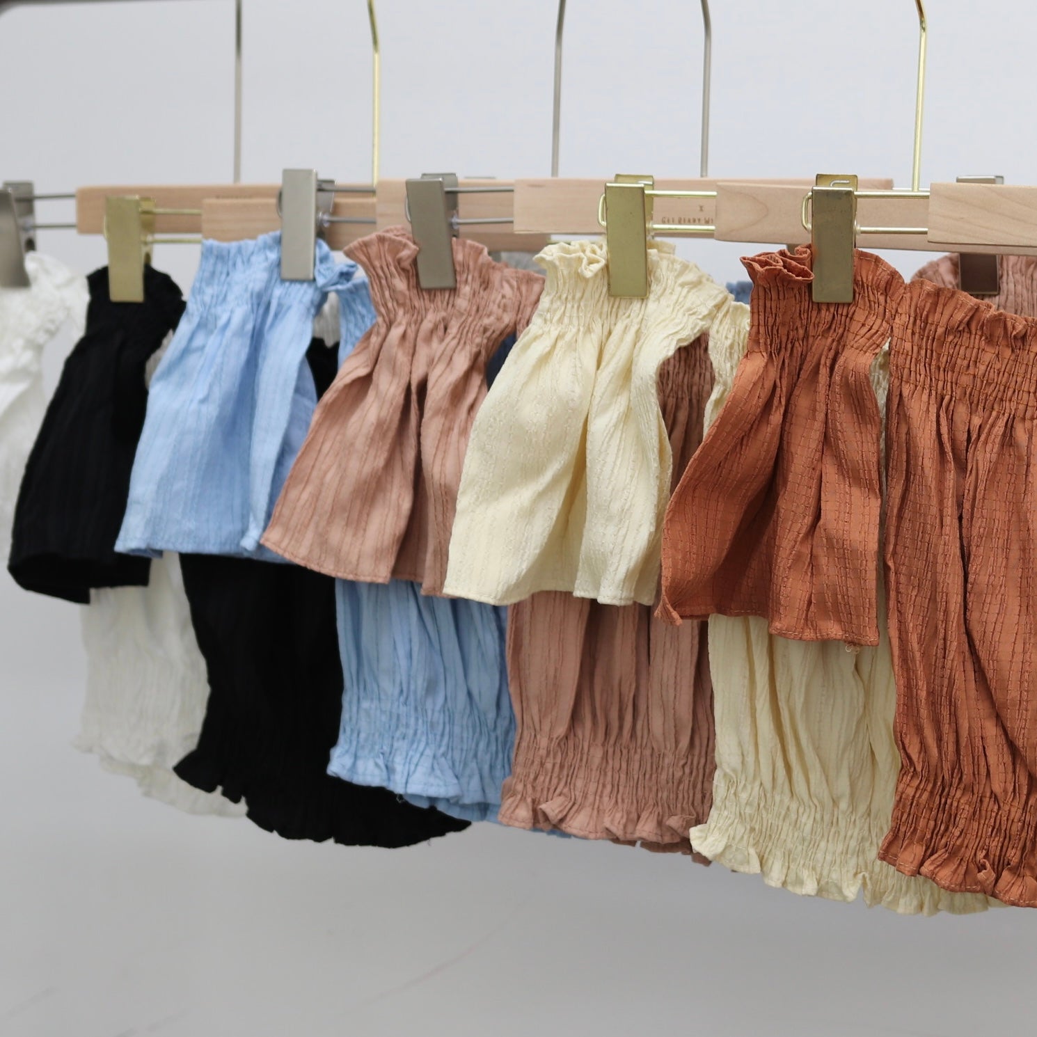 #T011 - Solid Off Shoulder Crop Top