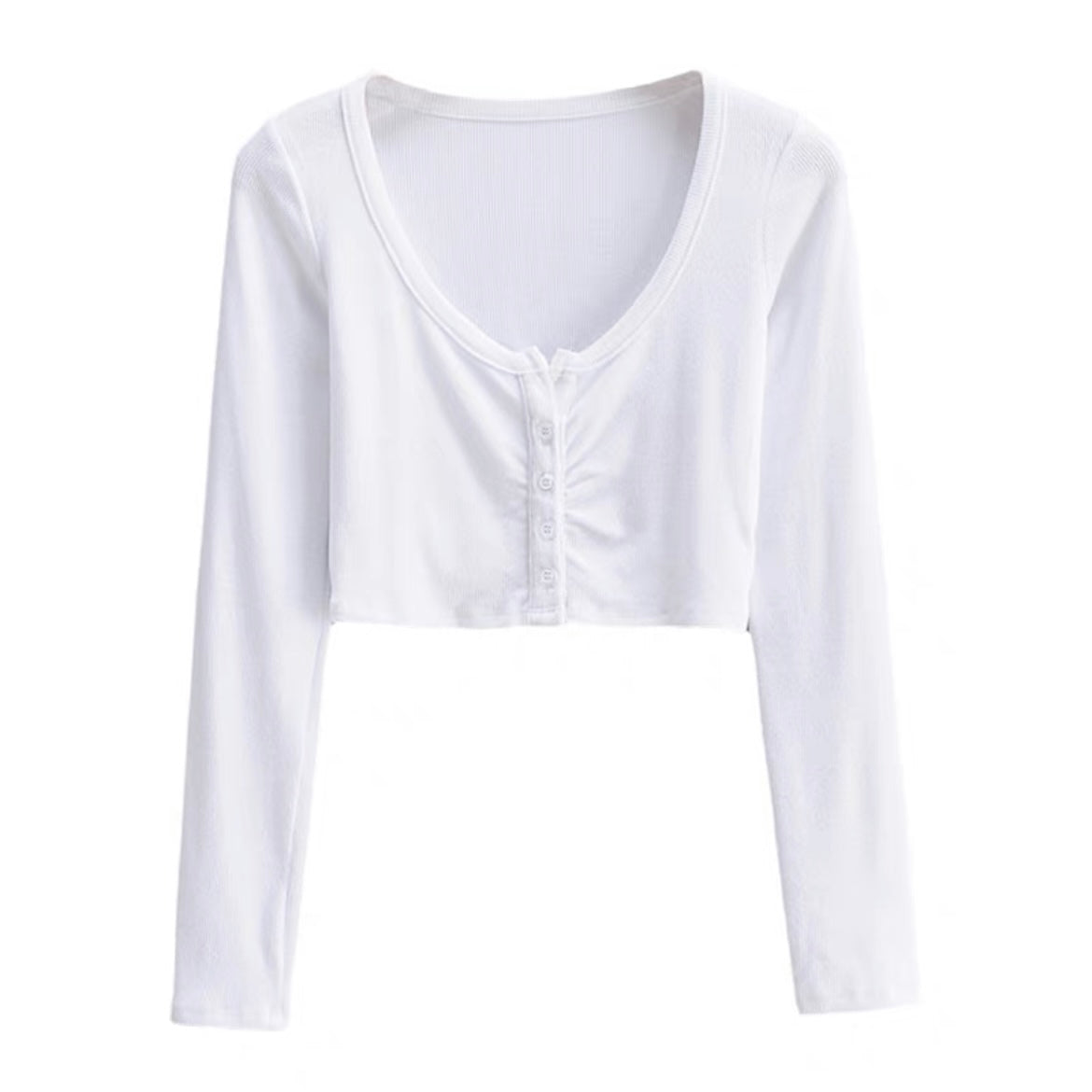 Patricia U Neck Crop Cardigan