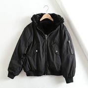 Double Faced Fluffy MA1 Jacket
